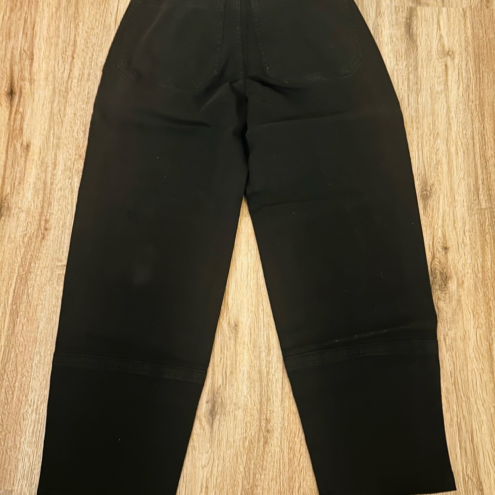 Everlane Women's Black the Utility Barrel Pant - Picture 3 of 3